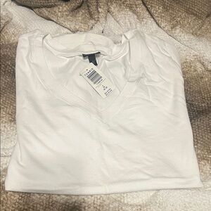 NWT Torrid size 2 white tee